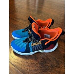 Nike Jordan Why Not Zer0.2 GS Youth 5.5 Basketball Shoes – Bright Blue/Orange